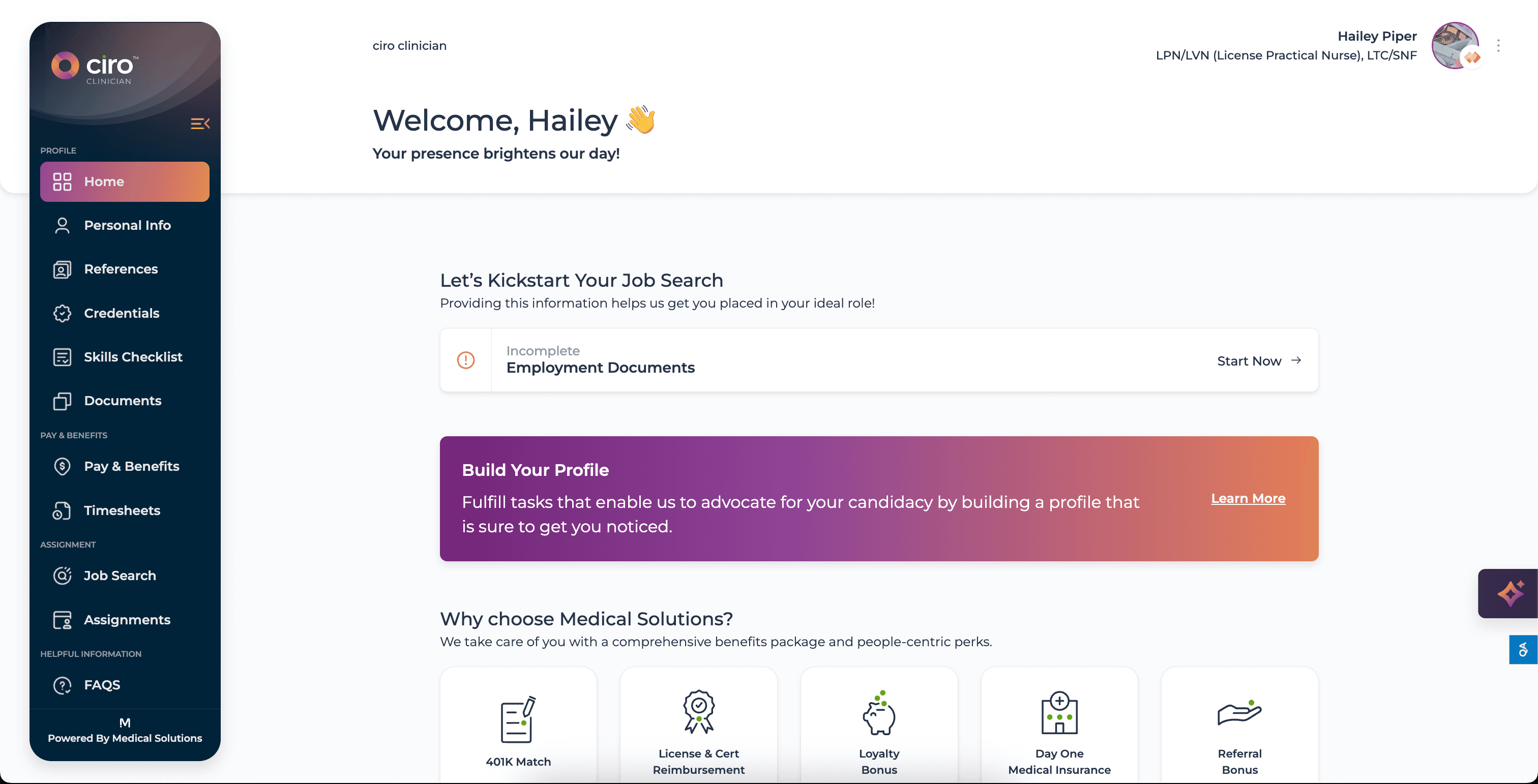 ciro by Medical Solutions screenshot